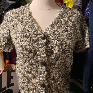 Anthropologie hand knit top